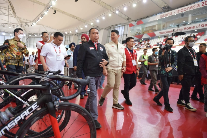 Buka TISSOT UCI Track Nation Cup 2023, Menpora Amali Berharap Atlet Indonesia Lolos Kualifikasi Olimpiade Paris 2024