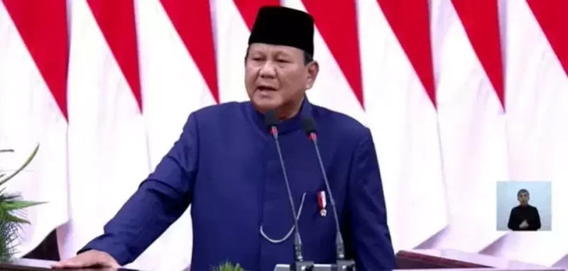 Presiden Prabowo Subianto: Kita Jangan Takut dengan Ancaman Bangsa Lain!