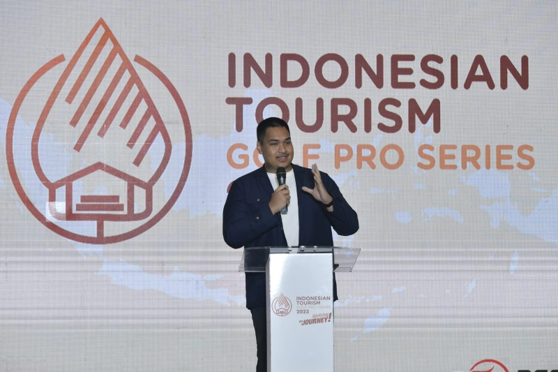 Indonesian Tourism Golf Pro Series 2023 yang Dikemas Menjadi Sportainment Mendapat Apresiasi Menpora Dito