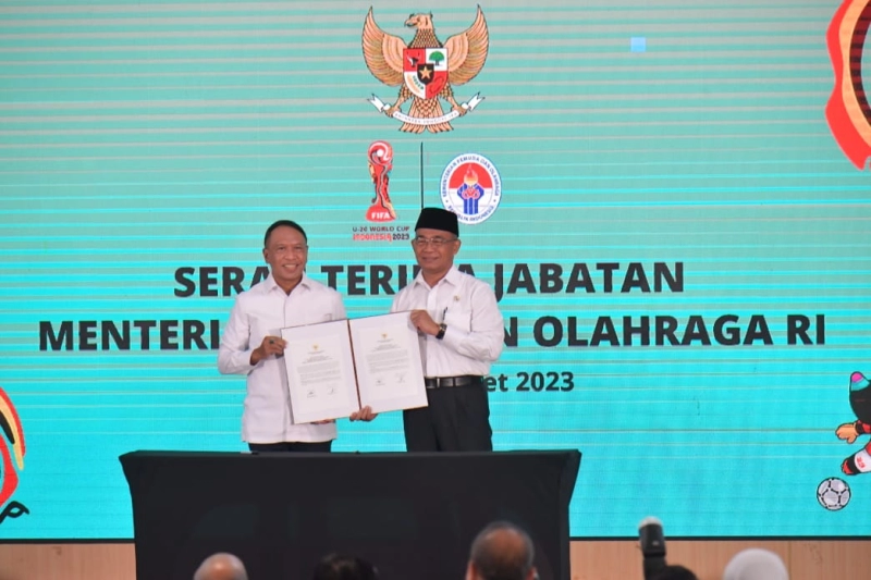 Sertijab Resmi Dilakukan, Plt Menpora Muhadjir Effendy Pastikan Proses Transisi Berjalan dengan Baik