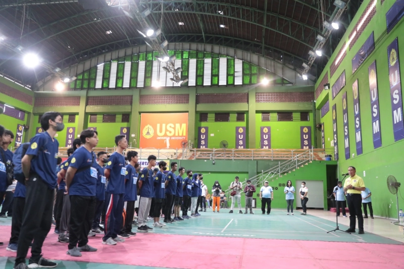 Beri Peluang Mahasiswa Berprestasi di Bidang Olahraga, Menpora Amali Apresiasi USM