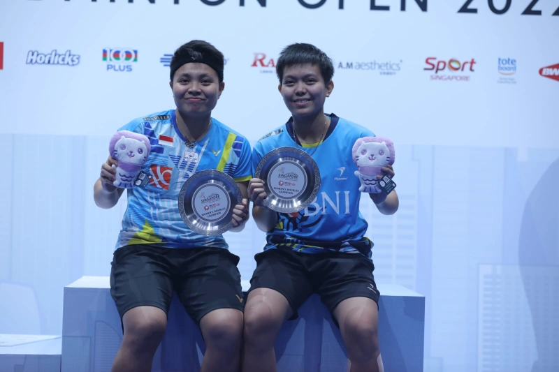 Ini Kunci Apri/Fadia Raih Juara di Singapore Badminton Open 2022