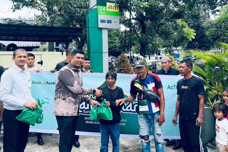 Bank Aceh Salurkan Bantuan Ramadan Lewat Program Cahaya Ramadan 2025