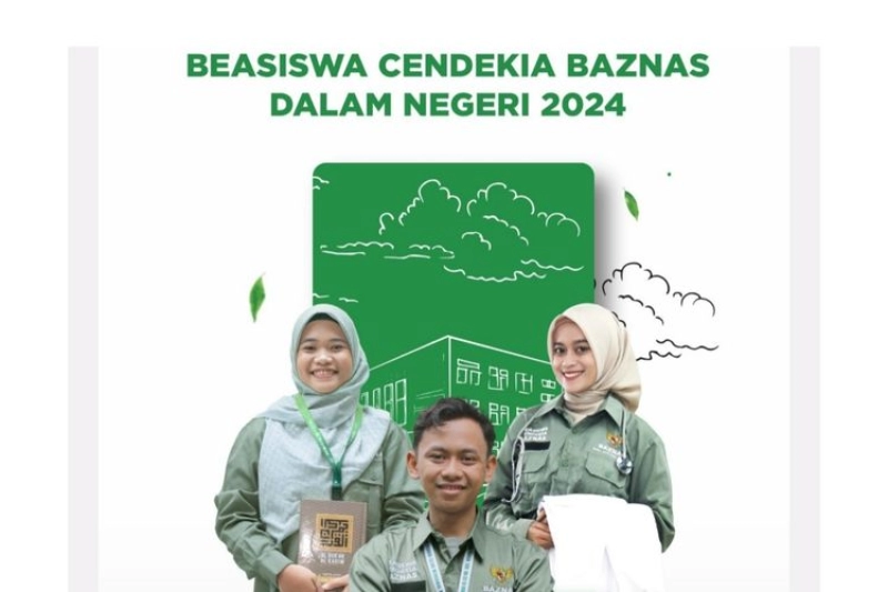 Yuk Daftar, Baznas Buka Beasiswa Cendekia 2024