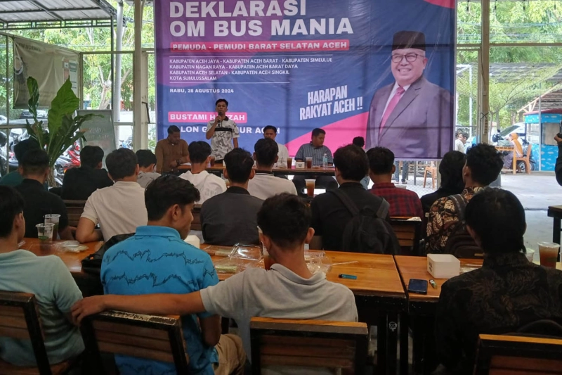 Relawan Om Bus Mania: Pasangan Bustami-Tu Sop Pemimpin untuk Semua Golongan