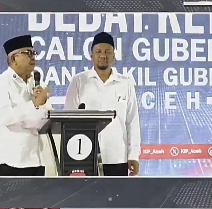 Panelis Debat Ketiga Calon Gubernur Aceh Diumumkan 3 Hari Jelang Debat