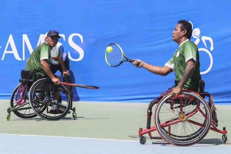 Jaga Asa Raih Medali Emas, Tim Wheelchair Tennis Indonesia Masih On The Track