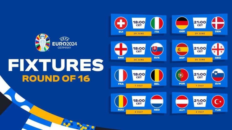 Babak 16 Besar Euro 2024 Malam Ini, Italia Dapat Lawat Berat