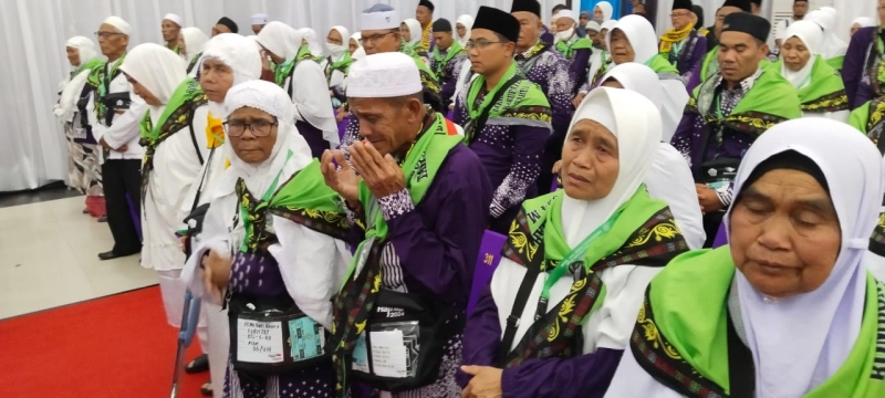 Sakit, 1 Jemaah Haji Asal Bener Meriah Ditunda Berangkat ke Tanah Suci