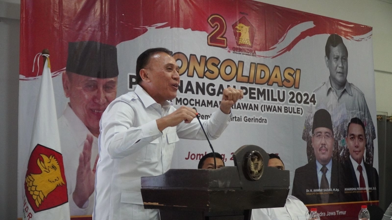 Konsolidasi di Jombang, Iwan Bule Ingatkan Kader Jangan Terpecah Belah dan Harus Tetap Solid