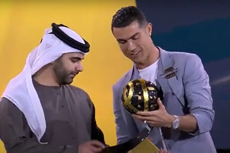 Cristiano Ronaldo Raih Globe Soccer Awards 2024