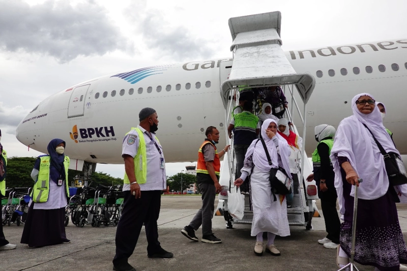 388 Jemaah Haji Kloter Dua Tiba di Aceh