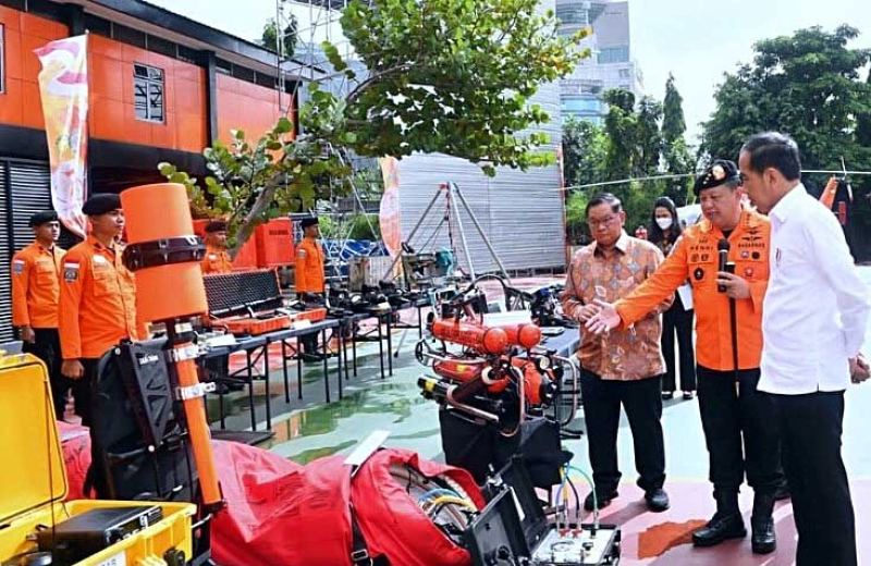 Kecepatan Respons Basarnas di Lapangan Diapresiasi Presiden Jokowi