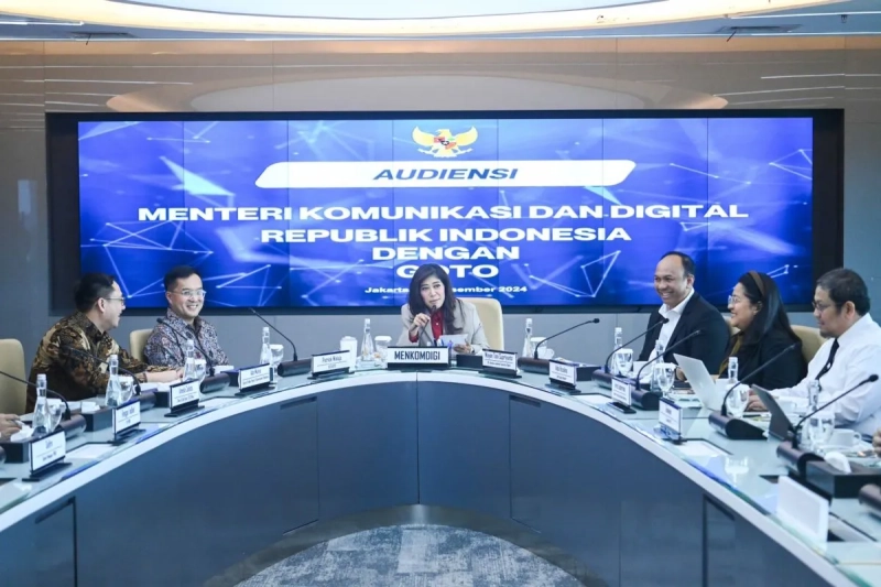 Menkomdigi Minta GoTo Tingkatkan Literasi Digital dan Berantas Judi Online