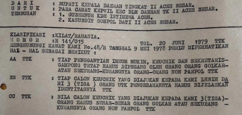 Gara-Gara Golkar, Banyak Keuchik Sakit Kepala