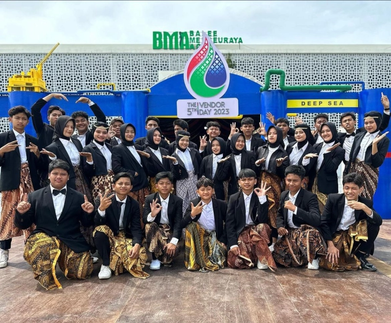 Marching Band Gita Handayani Banda Aceh Meriahkan Pembukaan Laga Proliga 2024 di Yogyakarta