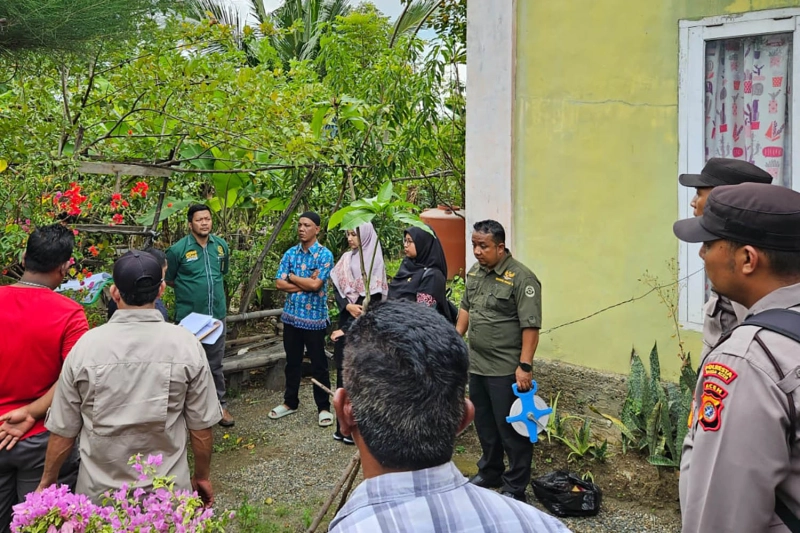 Selesaikan Perkara Harta Bersama, Ketua MS Jantho Pimpin Sidang Pemeriksaan Setempat di Darul Imarah