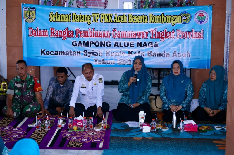 Cegah Stunting, Istri Pj Gubernur Aceh Bustami  Ajak Kader PKK Edukasi Makanan Sehat 