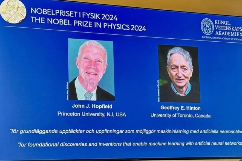 Dua Pelopor Pengembangan AI Raih Nobel Fisika 2024