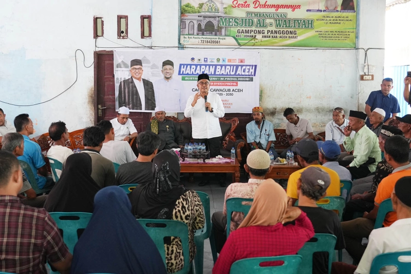 Dialog dengan Nelayan, Bustami Hamzah Janji Selesaikan Pendangkalan Kuala Cangkoi Meulaboh