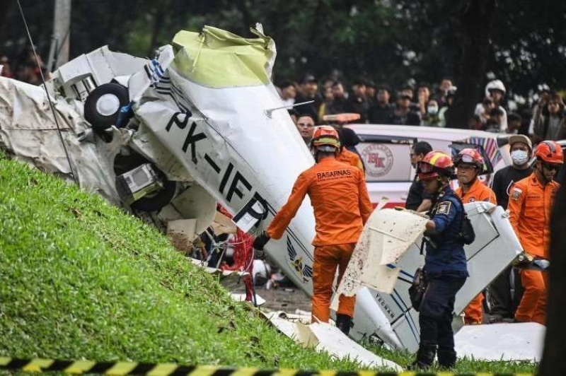 KNKT Belum Simpulkan Penyebab Jatuhnya Pesawat di BSD