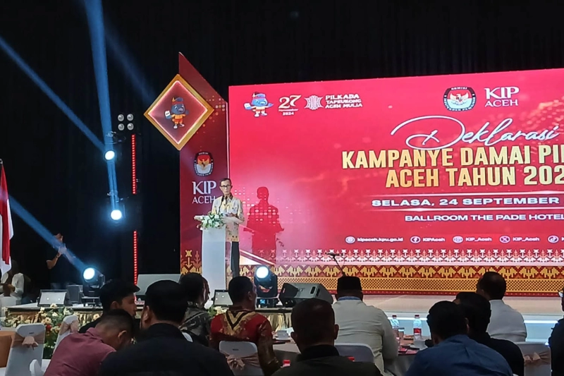 Ketua KIP Aceh Ingatkan Pasangan Calon Gubernur Aceh 2024 Patuhi Aturan Kampanye