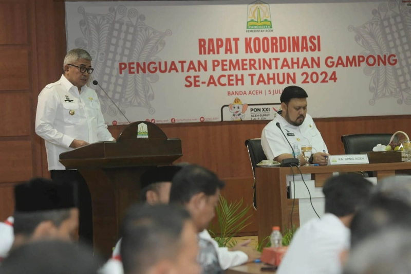 Pj Gubernur Bustami: Aceh  Terima Dana Desa Terbesar Keempat 