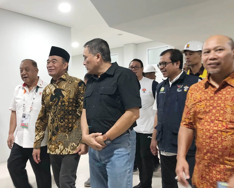 Menko PMK Tinjau Gladi Pembukaan PON XXI di Banda Aceh