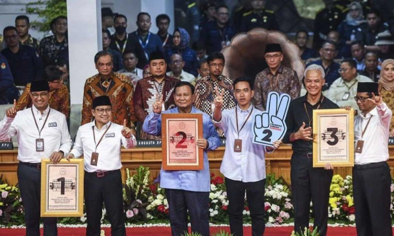 Sah, Pasangan Prabowo-Gibran dapat Nomor Urut 2 dan Sudah Ditetapkan KPU