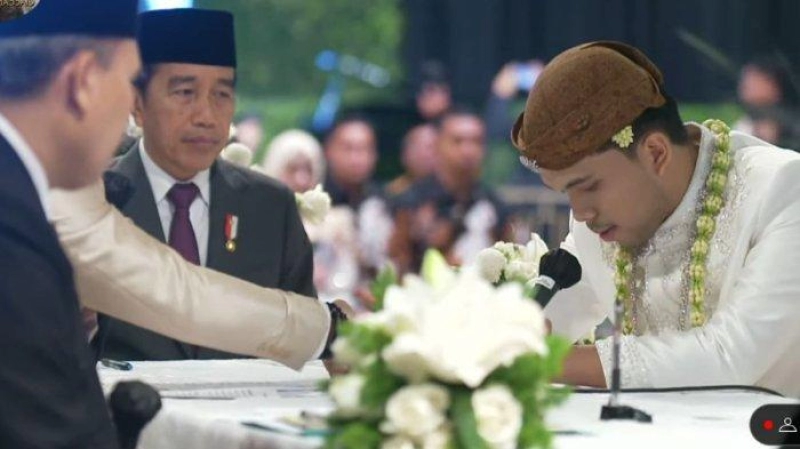 Sah! Thariq Halilintar dan Aaliyah Massaid Resmi Menikah, Presiden Jokowi Jadi Saksi 