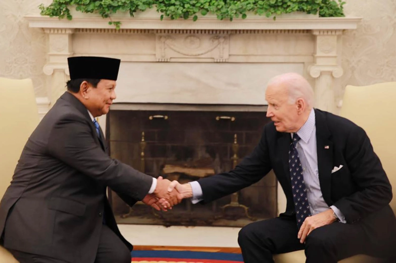 Presiden Prabowo dan Biden Tegaskan Komitmen Kerja Sama Pertahanan 