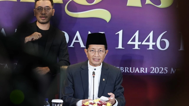 Menag: 1 Ramadan 1446 H Jatuh pada 1 Maret 2025