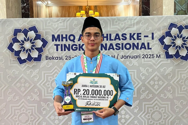 Mahasiswa UIN Ar-Raniry Raih Juara MHQ Nasional di Jawa Barat