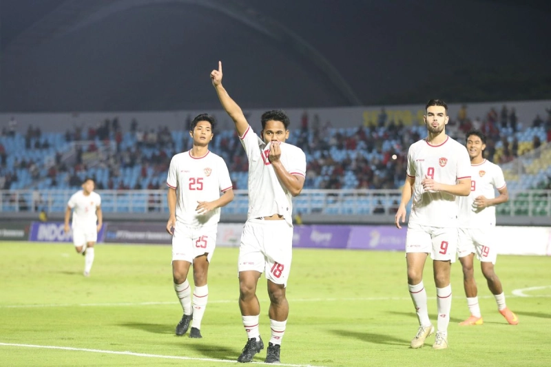 Timnas Indonesia U-20 Bungkam India 4-0 di Mandiri