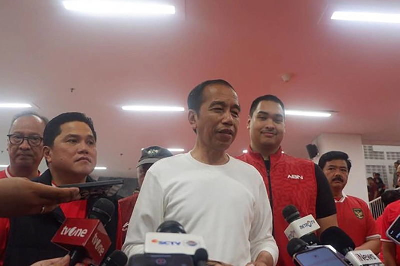 Presiden Jokowi Puji Kemenangan Timnas Indonesia Lolos Putaran Ketiga Kualifikasi Piala Dunia 2026