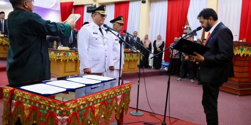 Mualem Lantik Tagore-Armia, Minta Akademisi Dilibatkan dalam Pembangunan Bener Meriah