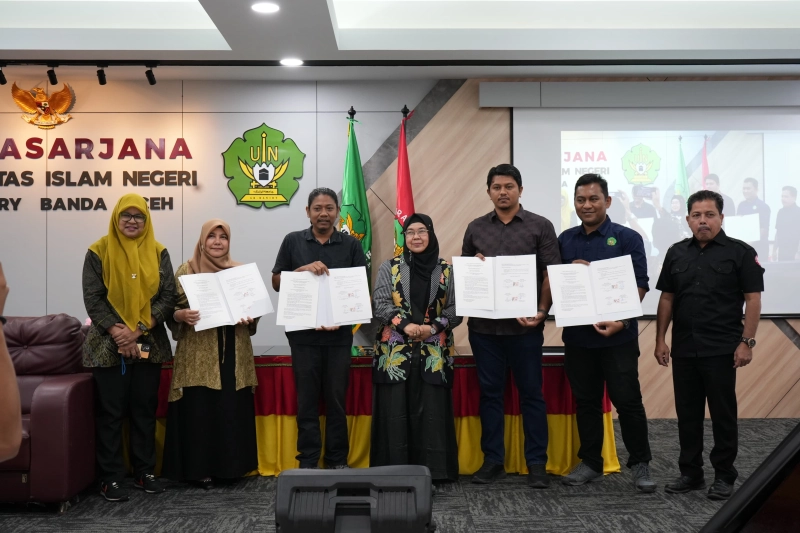 UIN Ar-Raniry Gelar Seminar Nasional AI, AJI Banda Aceh dan MJC Jalin Kerja Sama dengan S2 KPI