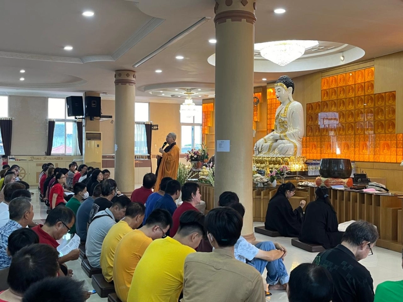 Ratusan Umat Buddha di Banda Aceh Rayakan Waisak di Vihara Buddha Saktiyamuni 