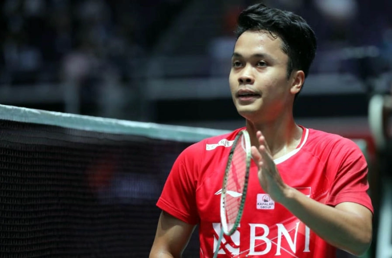 Ginting Jaga Asa Tunggal Putra Indonesia Berjaya dengan Melaju ke Semifinal Singapore Open 2022