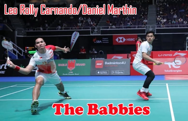 The Babbies Tak Takut Lawan The Daddies di Semifinal Singapore Open 2022 