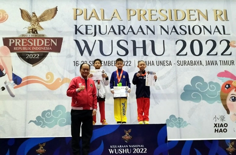 DKI Jakarta Masih Memimpin Klasemen, Jawa Timur Terancam Gagal Pertahankan Juara Umum Kejurnas Wushu 2022