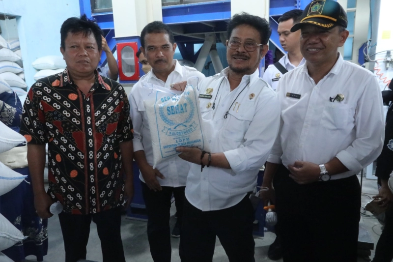 Kementan dan Bulog Sepakati Pembelian Beras Petani Kulon Progo Sebanyak 150 Ribu Ton