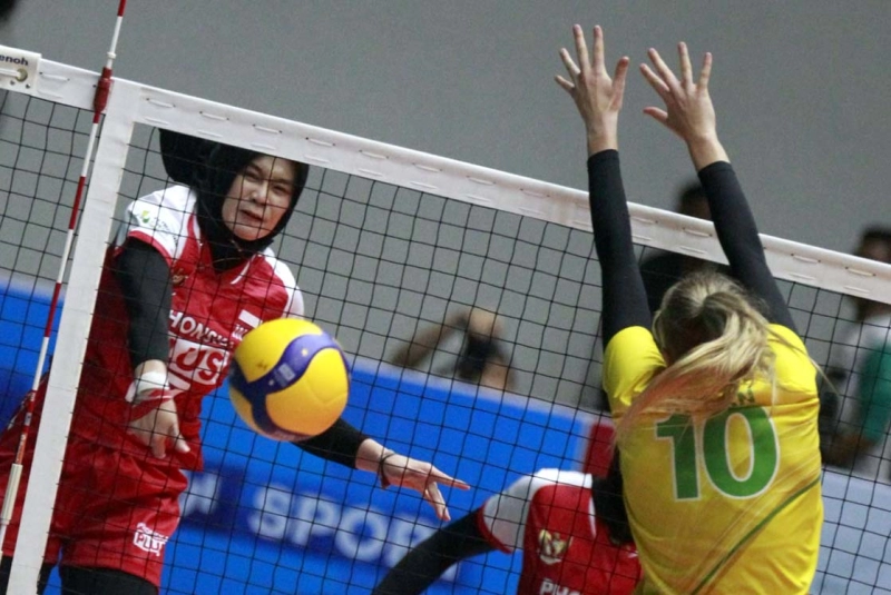 Indonesia Maju ke Semifinal AVC Challenge Cup 2023 for Asian Women Usai Kalahkan Australia