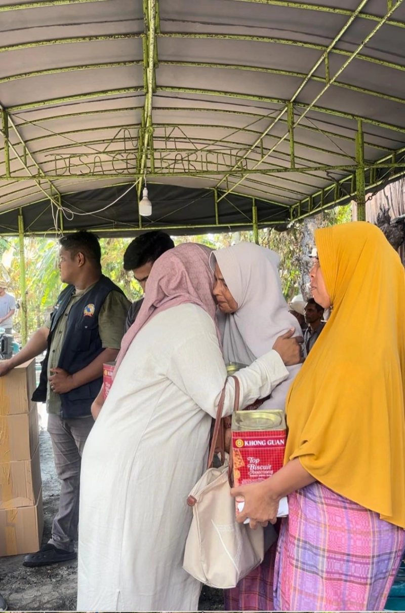 Gerak Cepat Istri Pj Gubernur Aceh Santuni Korban Kebakaran