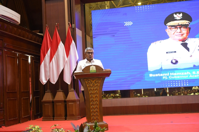 Pj Gubernur Aceh Buka Workshop Penguatan Pemerintahan Gampong dan Rapat Koordinasi APDESI Aceh