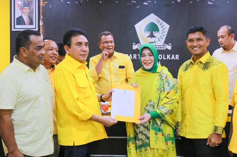 Partai Golkar Dukung Illiza-Afdhal di Pilwalkot Banda Aceh 2024