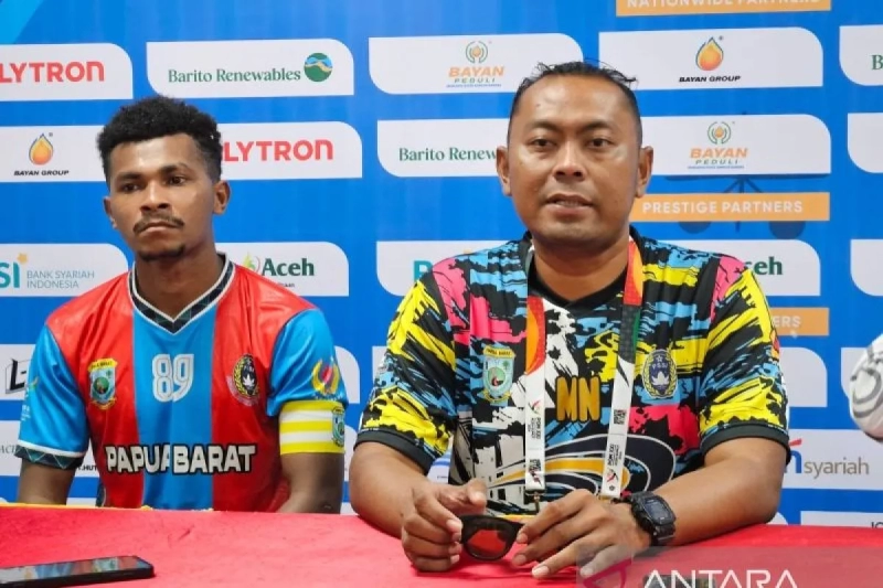 Pelatih Tim Sepak Bola PON Papua Barat Bolehkan Pemainnya Keluarkan Skill Individu