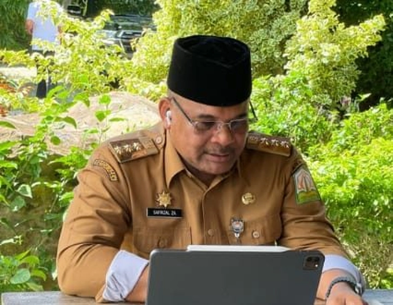 Penjabat Gubernur Safrizal Buka Rilis Resmi Statistik BPS, Aceh Catat Deflasi 0,52 Persen di September 2024