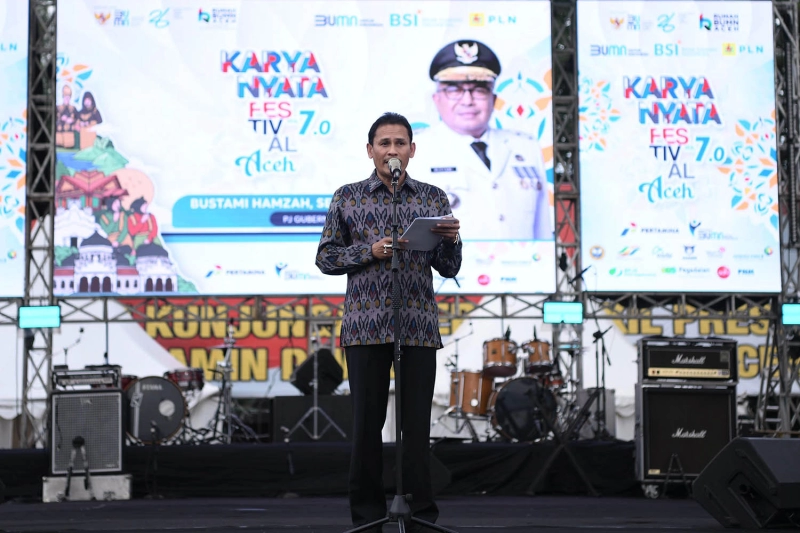 Pemerintah Aceh Apresiasi Kementerian dan BUMN Selenggarakan Karya Nyata Festival Vol.7