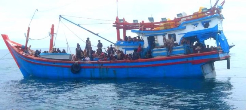 Kapal Pengangkut Rohingya di Aceh Selatan Diduga Milik Warga Lokal